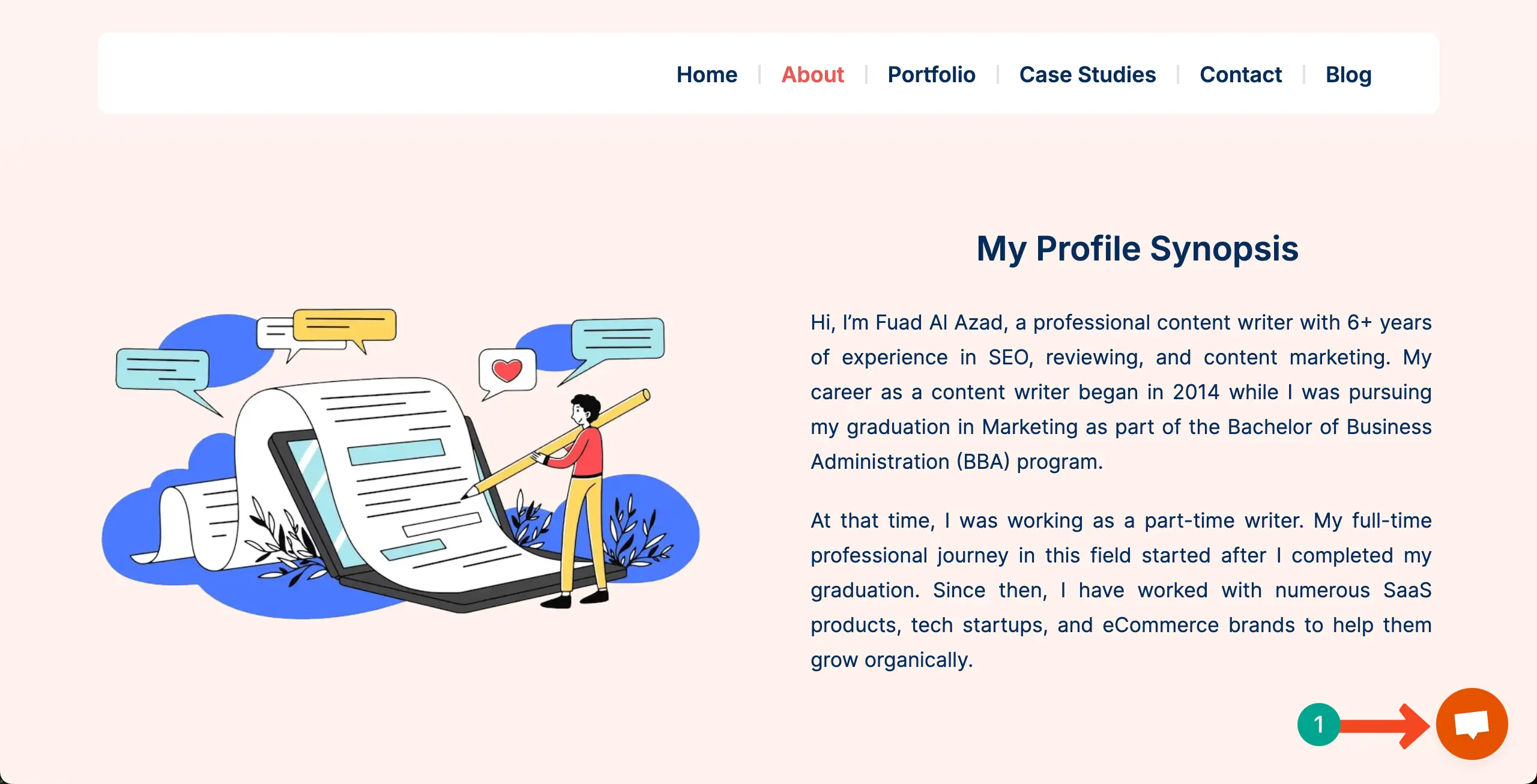 Preview the Elementor Floating Button on the Frontend