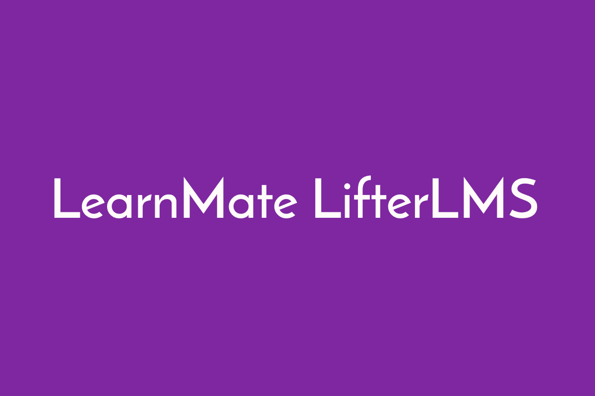 LearnMate LifterLMS