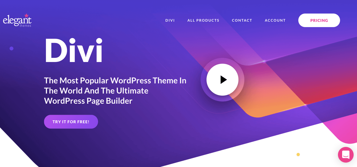 Divi page builder