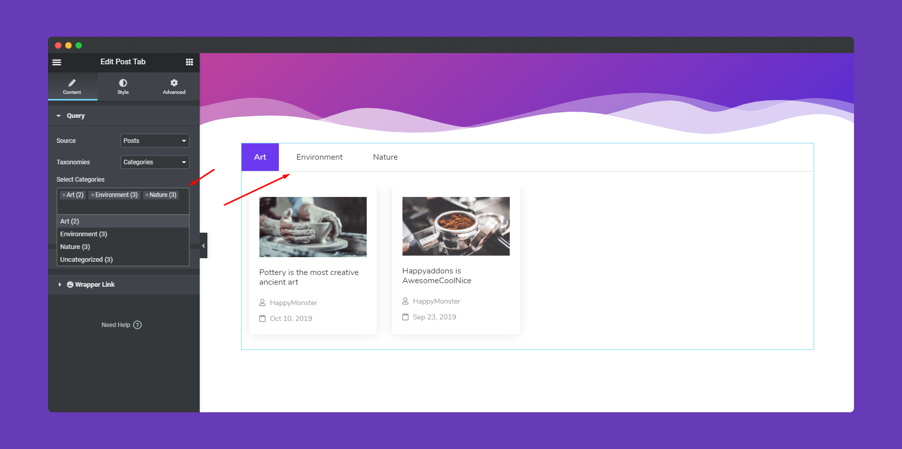 Customizing Widgets