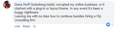 People Primary Reactions about Gutenberg