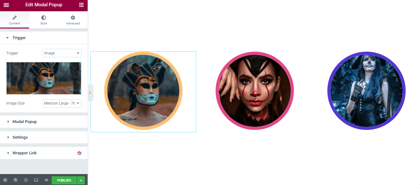 Customize Modal Popup Style