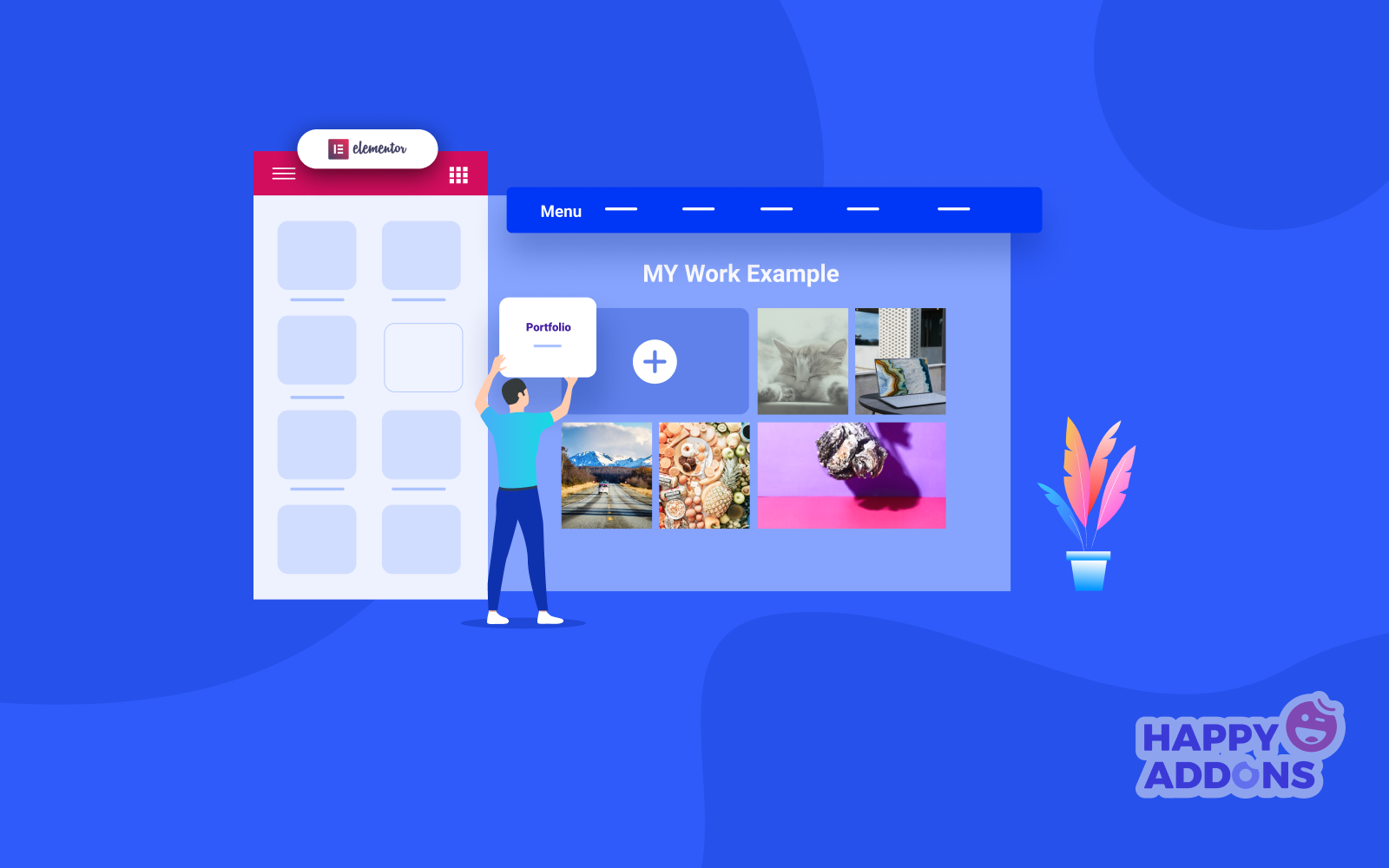 Elementor Nav Menu