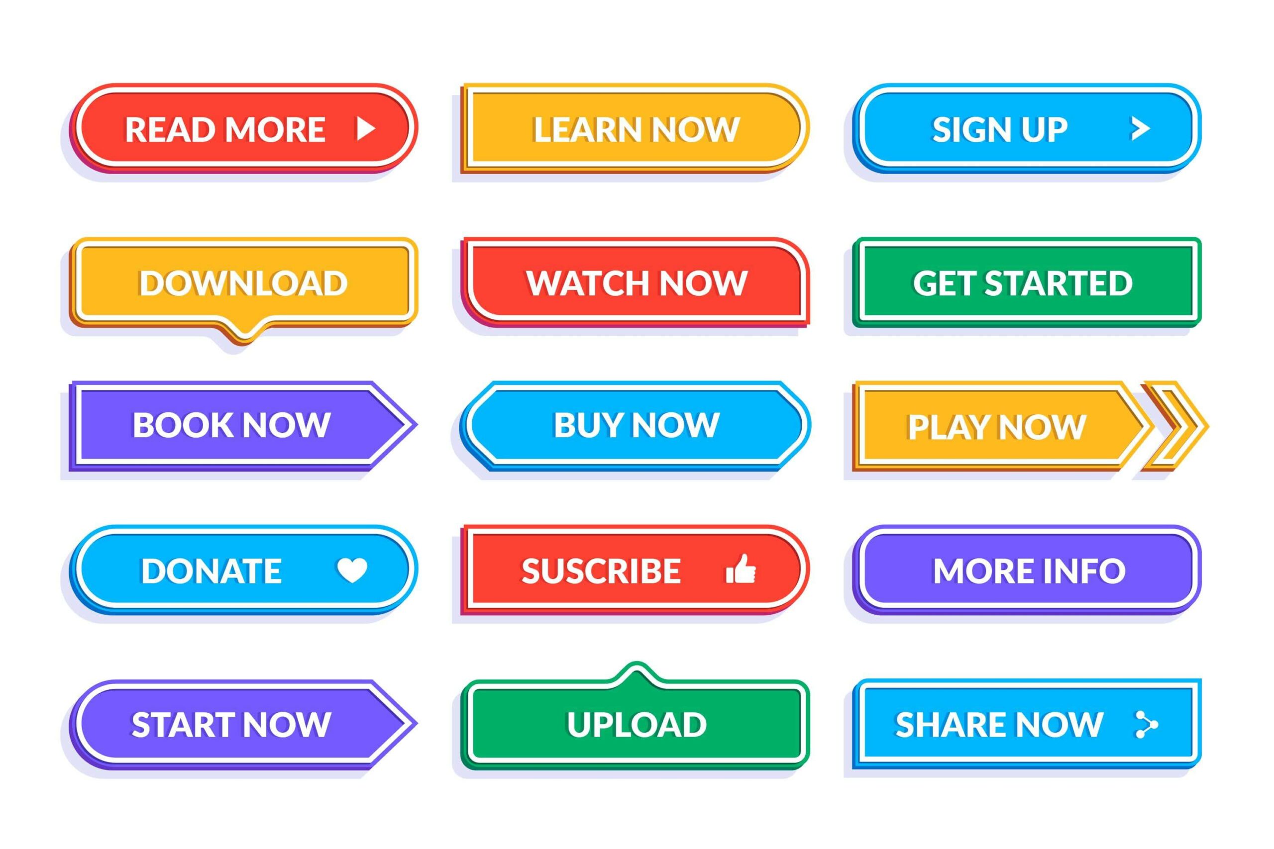 Use CTA Button on your web design