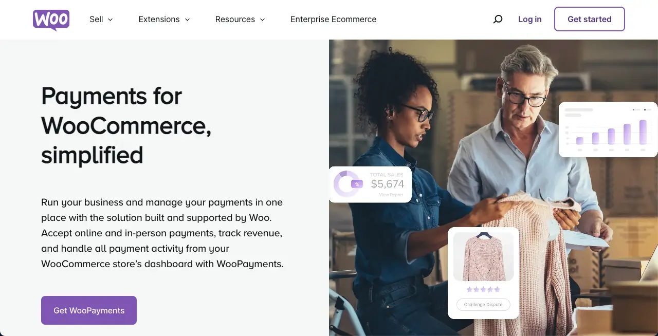 WooPayments payment gateway