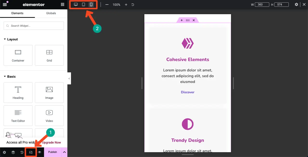 Make the Feature Boxes Mobile-Responsive