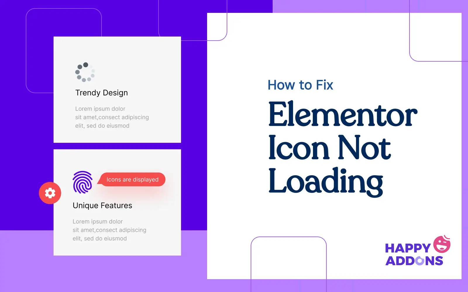 How to Fix Elementor Icon Not Loading