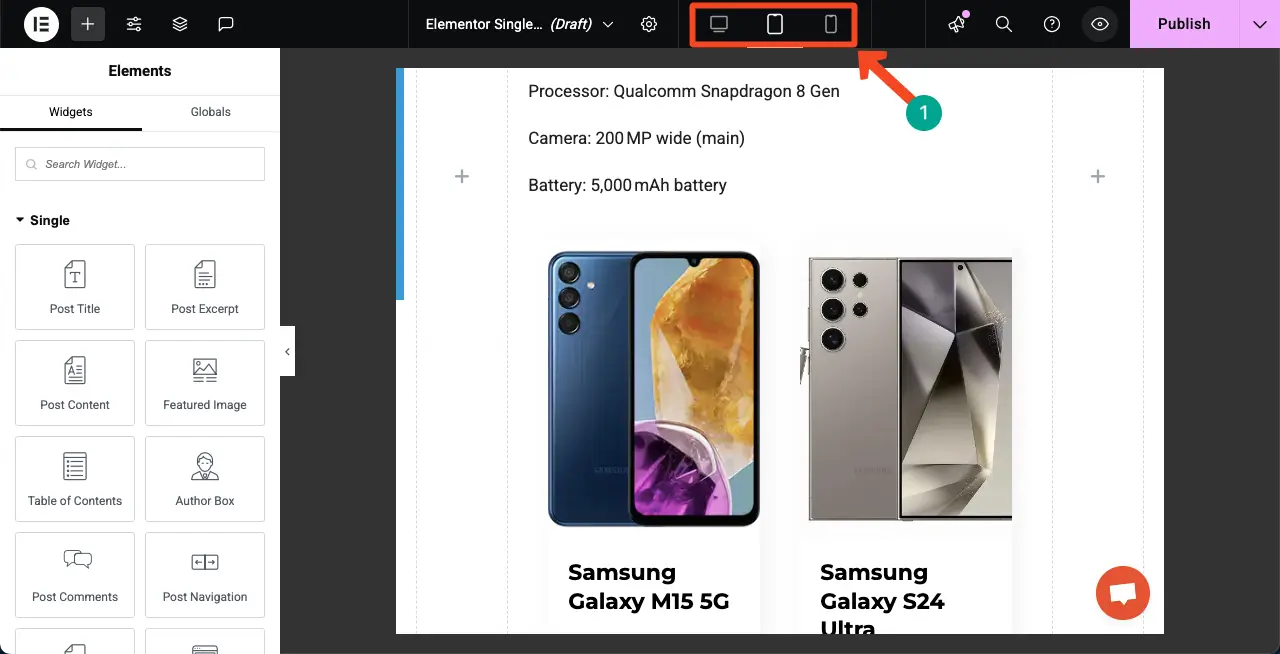 Mobile responsiveness - Elementor vs Framer