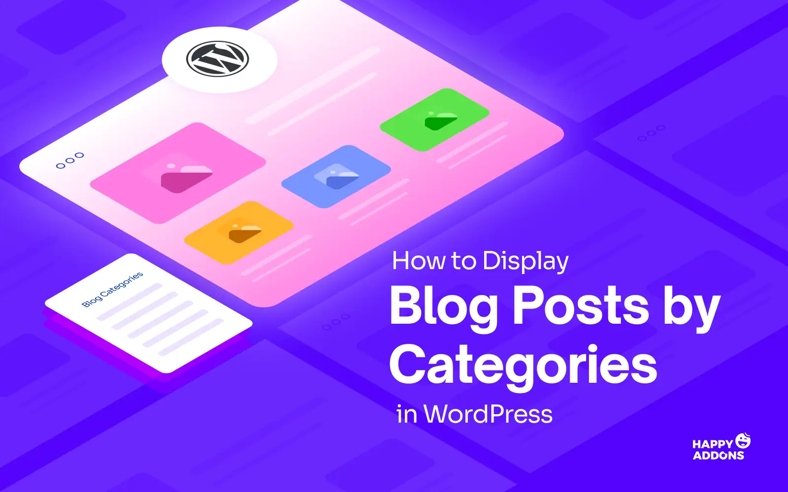 How to Display Blog Posts by Categories in WordPress with Elementor