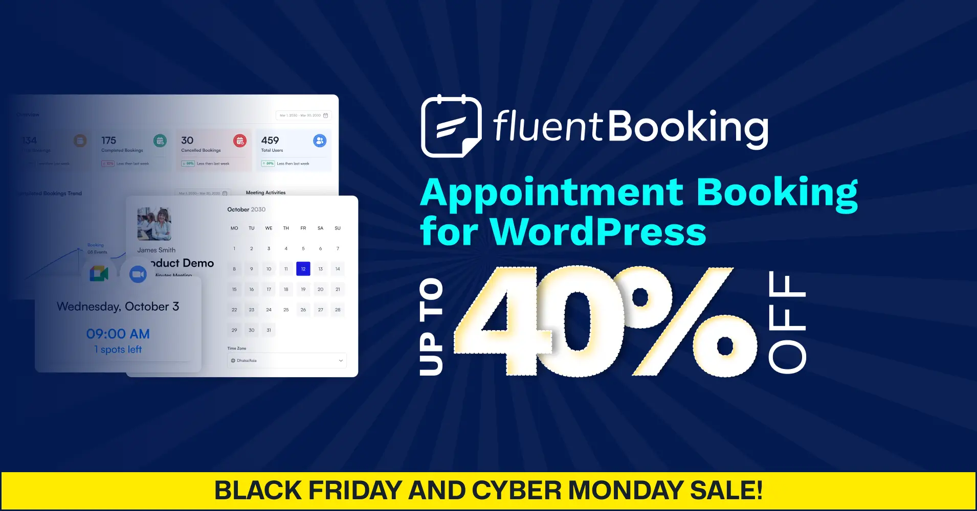 FluentBooking BFCM 2025