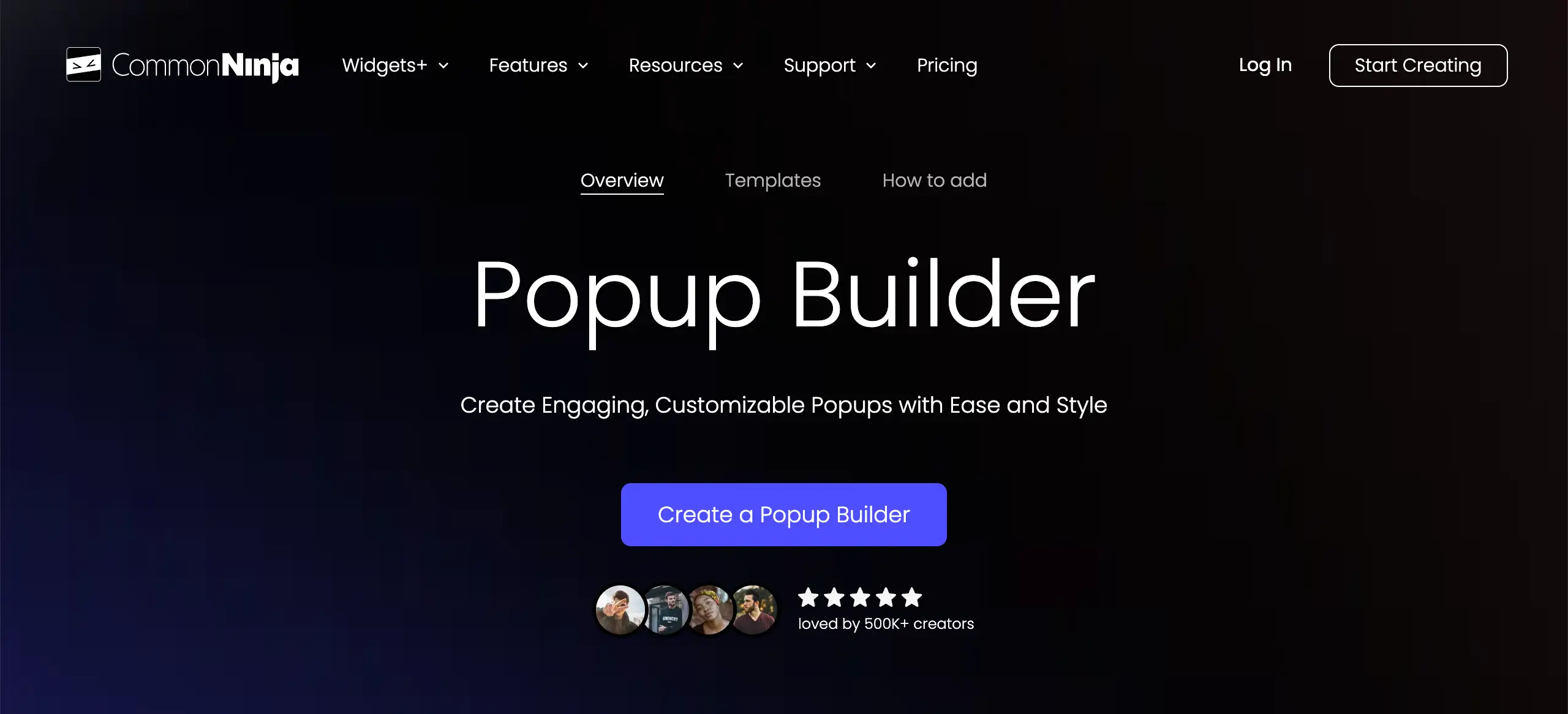 Ninja Popup