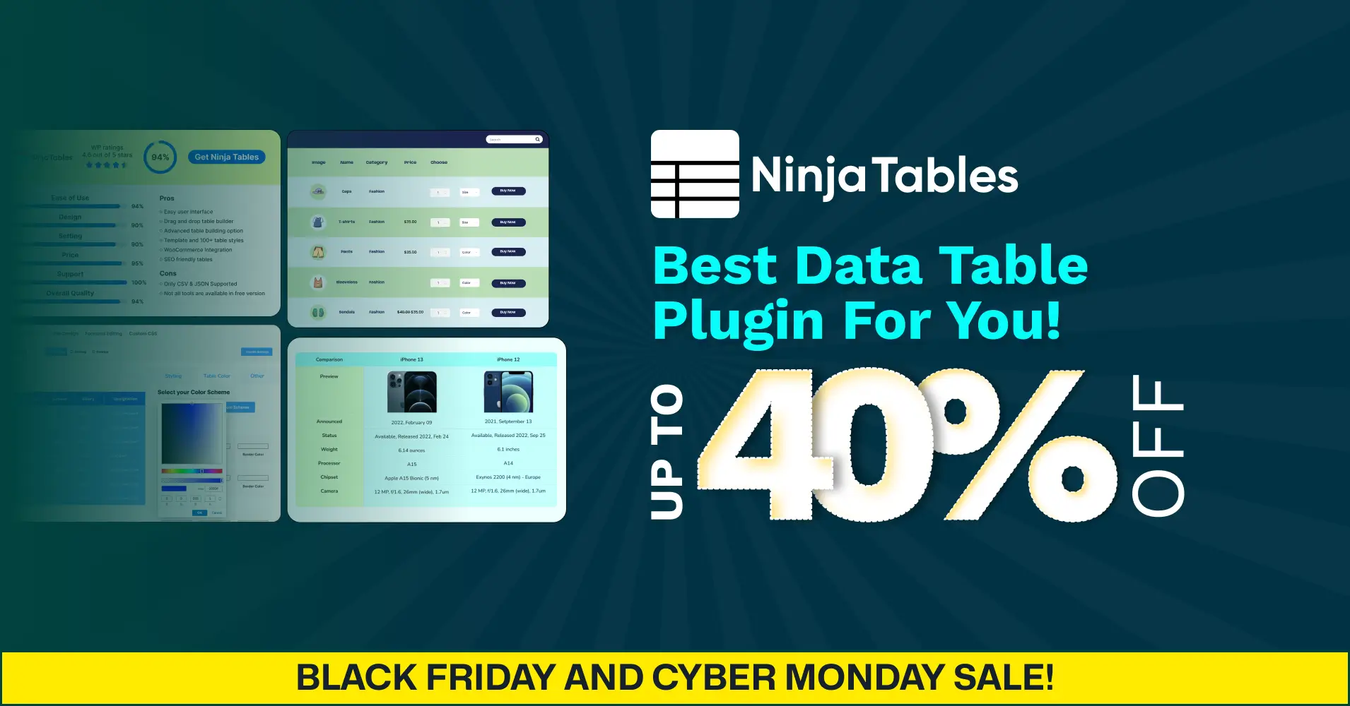 Ninja Tables BFCM 2025