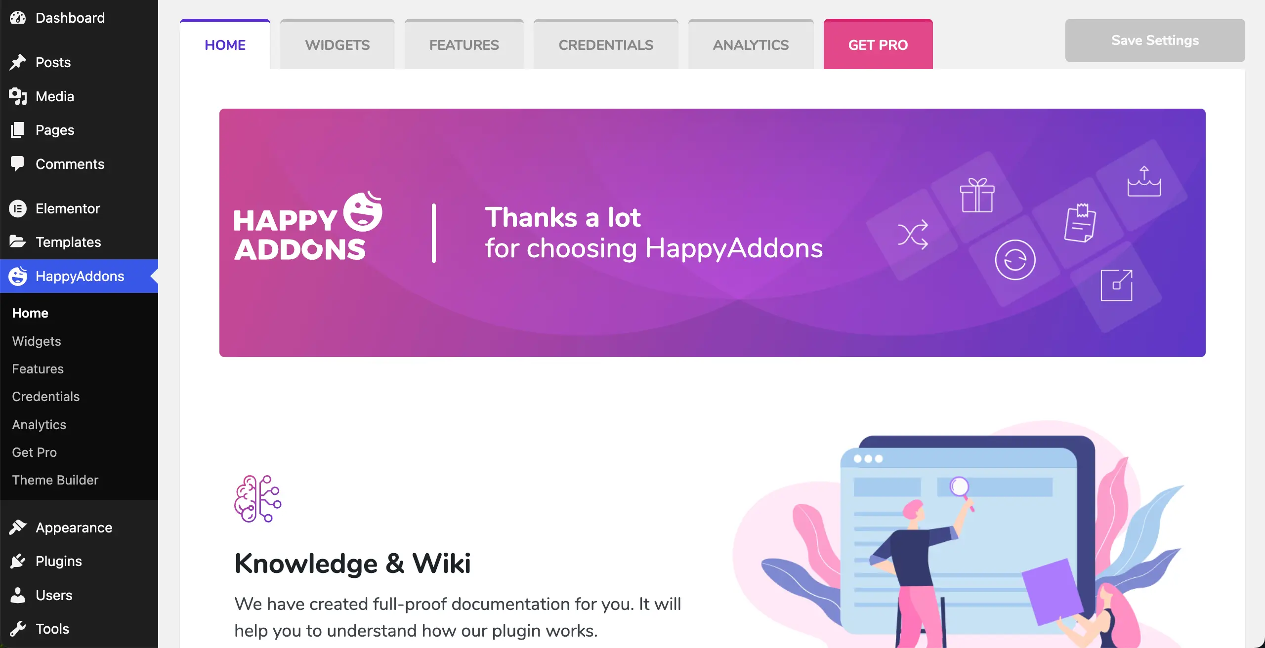 How to Restore HappyAddons Settings After Reinstallation