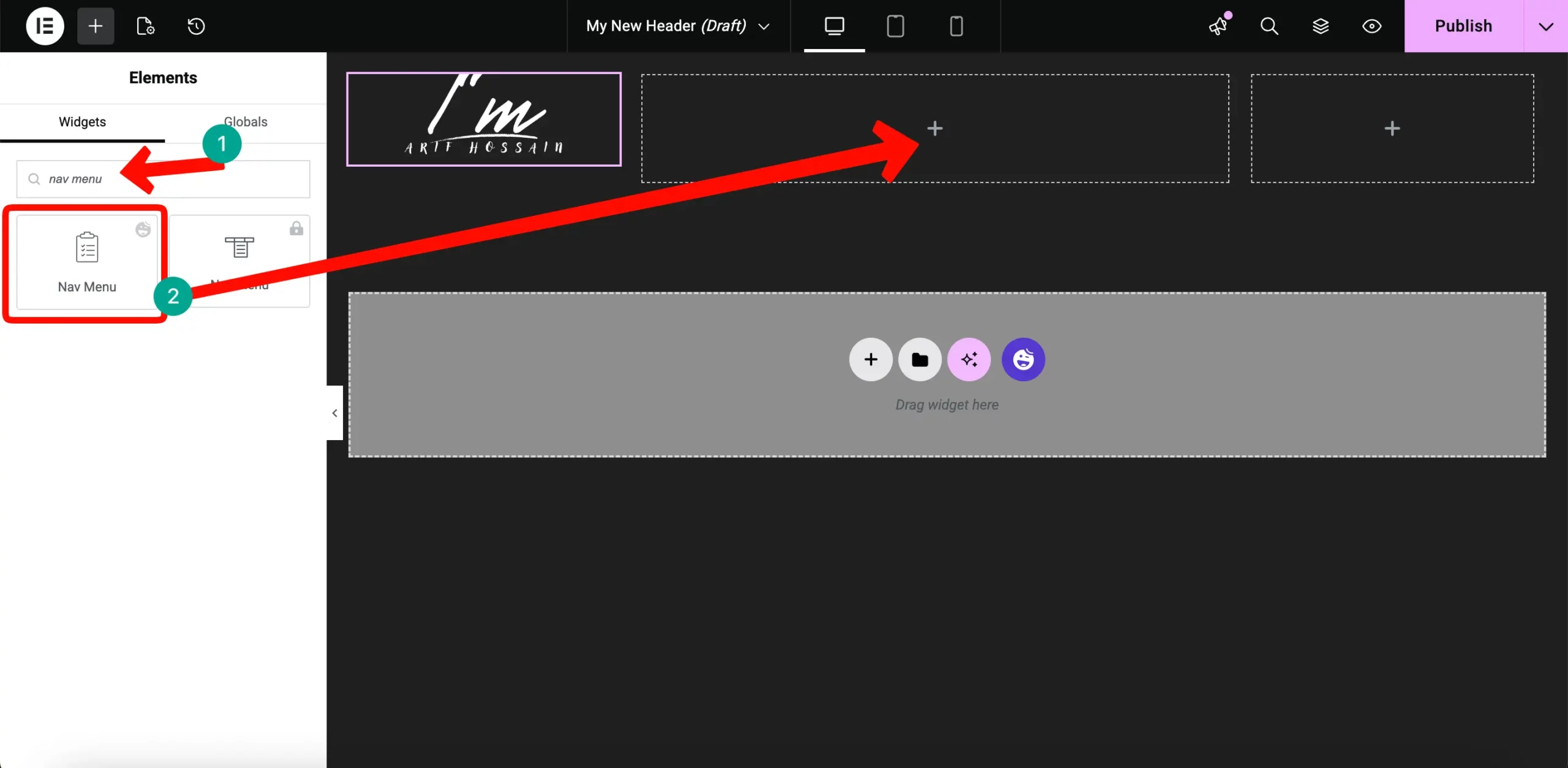 Nav Menu