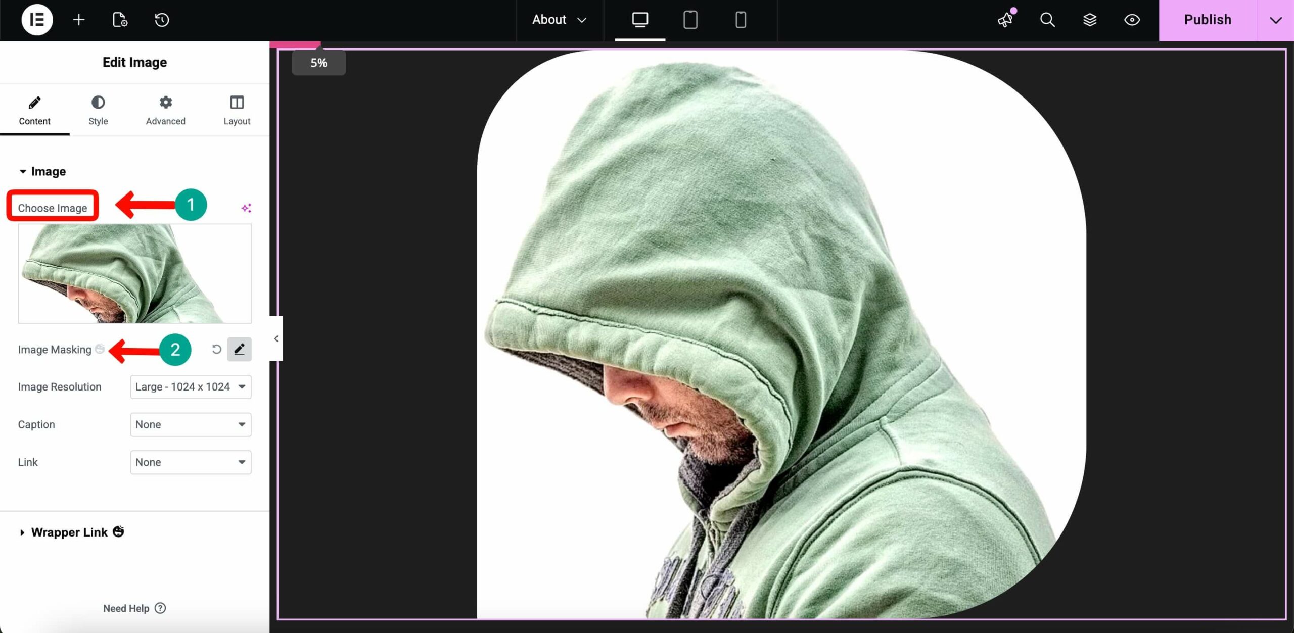 Image choosing